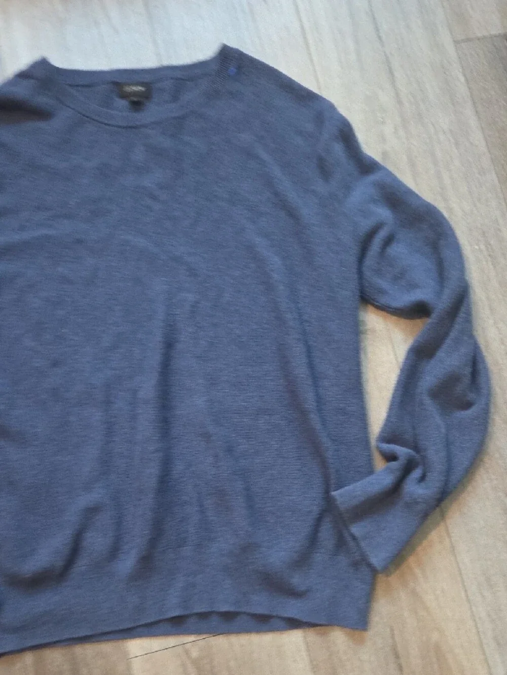 J. Crew Men's Crewneck Sweater in Navy Blue Heather